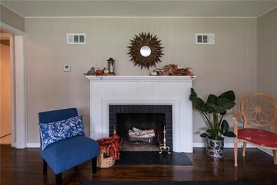 Fireplace - front room
