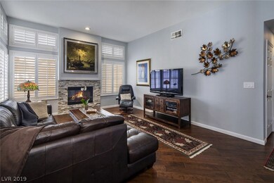 Living Room with Fire place
