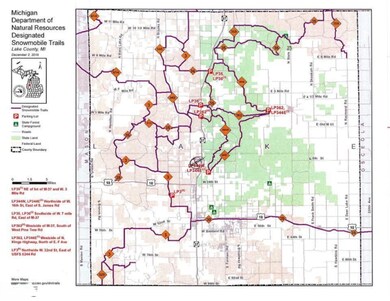 lake county snowmobile trails