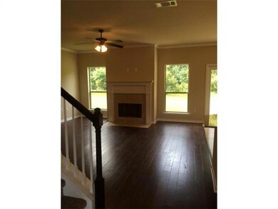 Den/Family/Great Room. Wood floors continue in fam