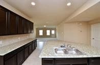 Kitchen overlooking Living Area