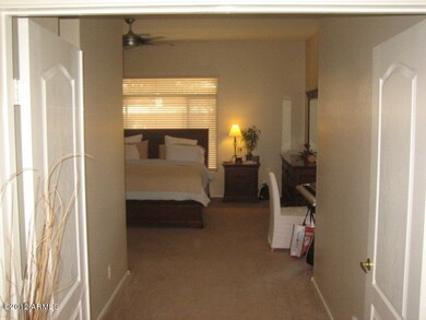 Master bedroom entry way
