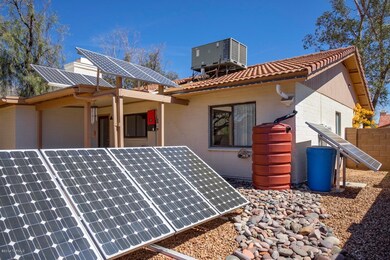 Solar PV System + Water Harvesting