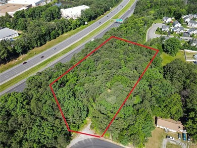 View of property location with property parcel out