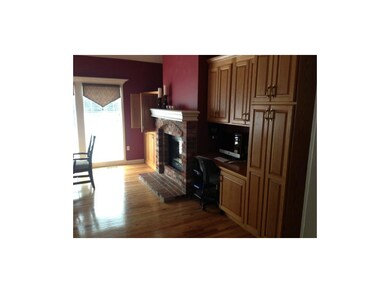 Hearthroom brick fireplace