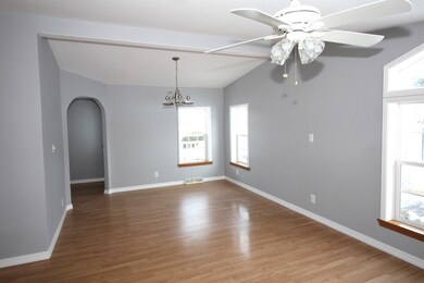 DINING ROOM AT LIVING ROOM ENTRANCE