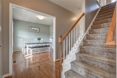 To the left of the Foyer is the spacious Dining Ro