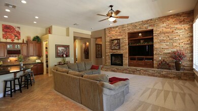 Great Room - Stacked Stone Wall