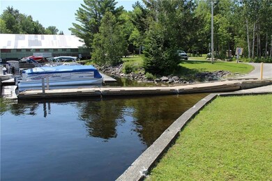 Another view of the boat ramp