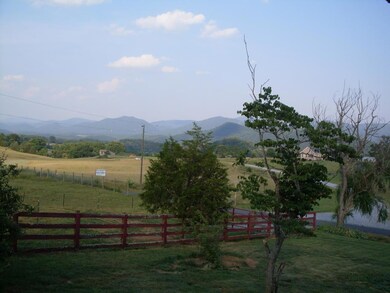 View to the east from front porch