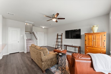 Stay cool with ceiling fans in every room, includi