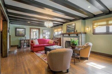 Living Room south to north view