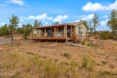 Front & Side View of Home