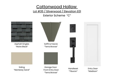 View of a document with a collage of images