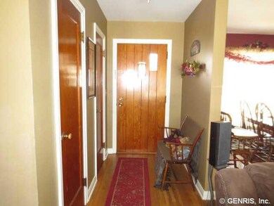 Foyer. Front foyer with hardwood floors.