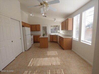 Bright and roomy dining area off kitchen