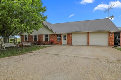 Spacious 2 car garage with extra wide driveway