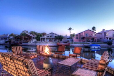 Night-Patio-Lake View
