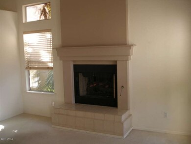 fireplace in living room