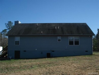 Rear view of House
