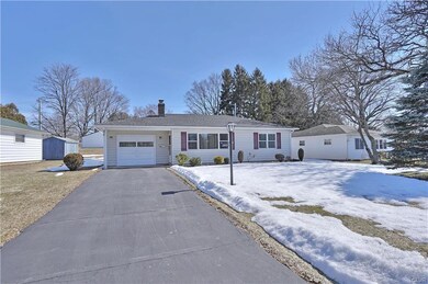 This well-maintained and updated ranch is located 