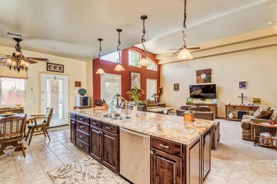 Kitchen Island View