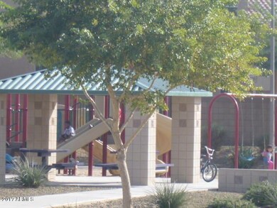 9 kids play equipment close by