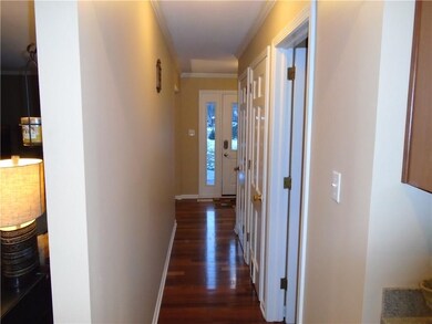 Entry with hardwood floors!