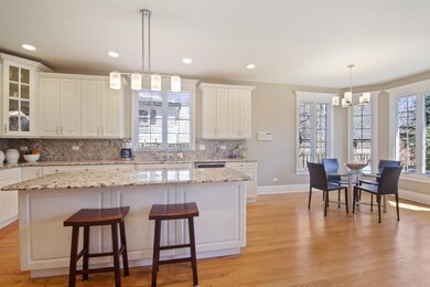 Eat-in kitchen with loads of windows