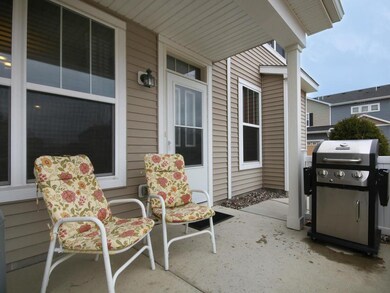 Great patio area to enjoy coffee in the morning or