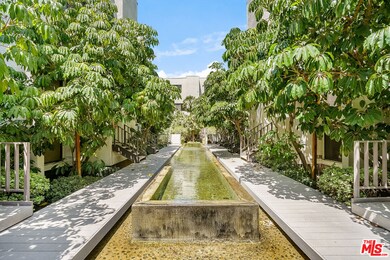 Courtyard water feature