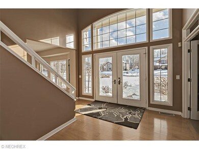 Enter through double glass doors into the two stor
