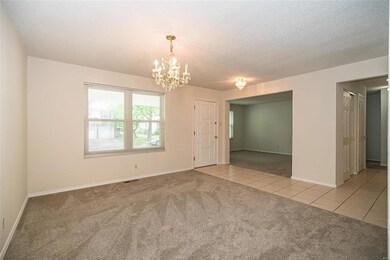 Formal Dining Room looking to the right at Living 