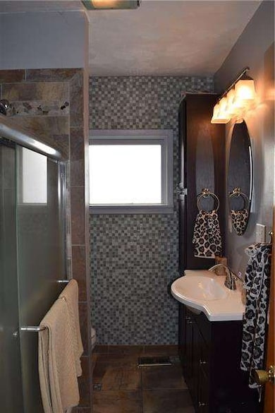 Beautifully updated full bath on the main floor.