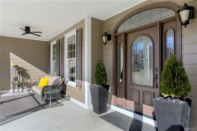 Front Masonry Wrap-Around Front Porch is perfect f