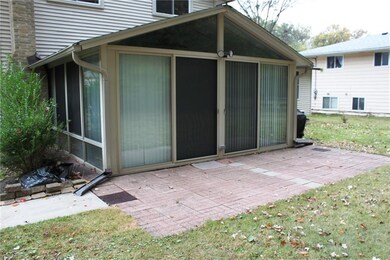 3 Season Patio Room comes off the back of home and
