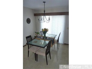 A handy informal dining area offers a great back v