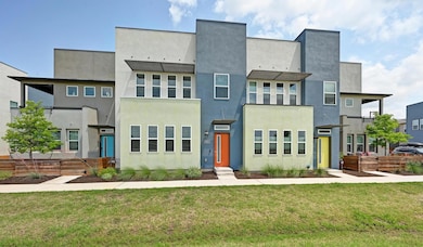 View of front of house with a front yard