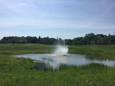 Entrance fountain to the Red Cedar Creek neighborh