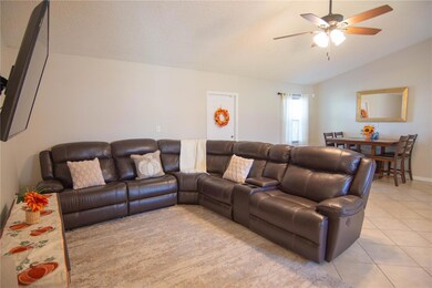 Living room view from 2nd/3rd bedroom hall.