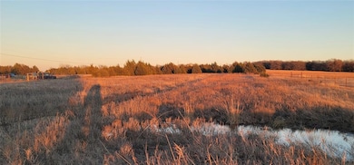 Nature at dusk with a rural view