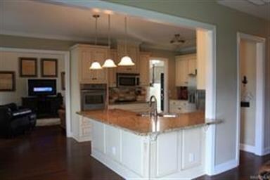 View looking into the family room.