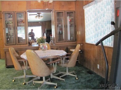 dinning area with hutch