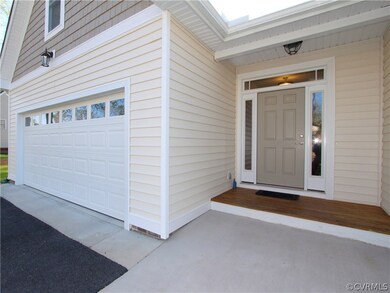 Well designed home features a Covered Entry and lo