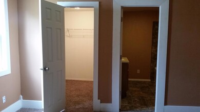 Master closet and bath