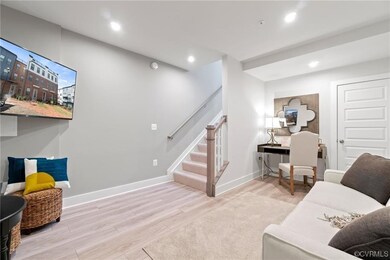 1st floor / basement entryway from front door or garage. Consider the possibilities!