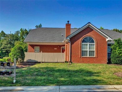 View of Front of 1442 Tannery Circle with Courtyar