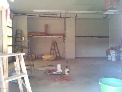 Double door garage