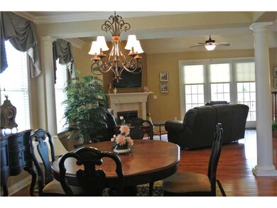 1st Floor Plan. View from the dining room into the