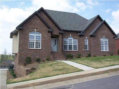 Front Elevation with driveway on left.
